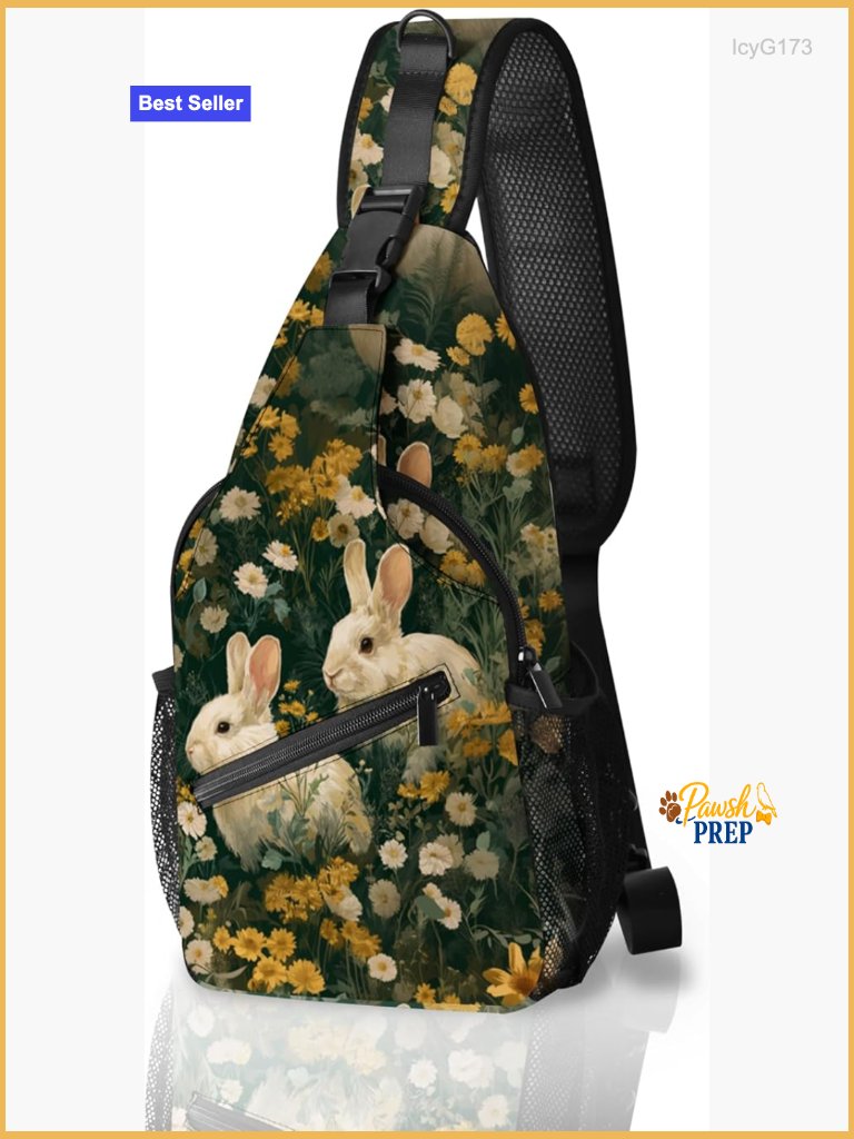 Casual Polyester Sling Bag Crossbody Backpack Lightweight Travel Daypack 5